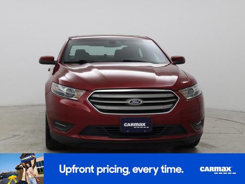 Red 2016 Ford Taurus SEL