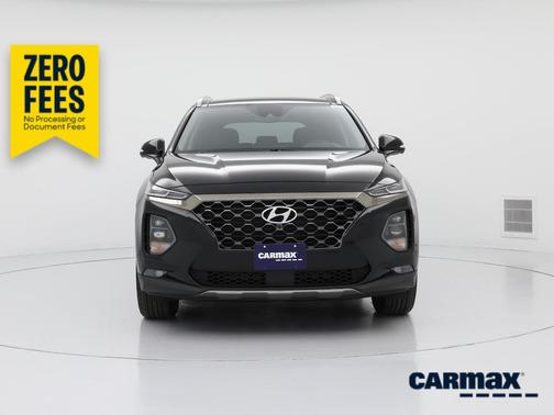 Black 2020 Hyundai SANTA FE Limited