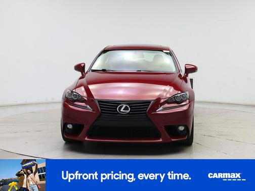 Red 2015 Lexus IS 250