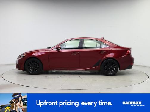 Red 2015 Lexus IS 250