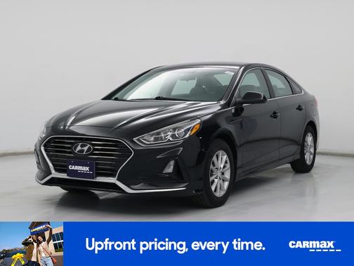 Black 2019 Hyundai SONATA SE