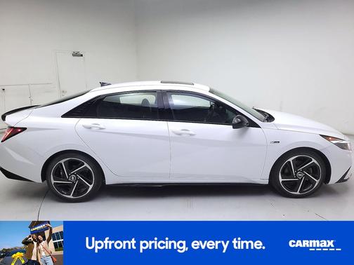 White 2021 Hyundai ELANTRA N Line