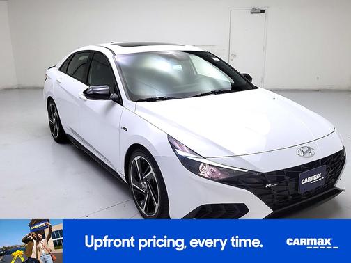 White 2021 Hyundai ELANTRA N Line