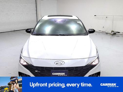 White 2021 Hyundai ELANTRA N Line