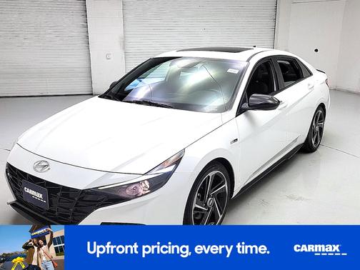 White 2021 Hyundai ELANTRA N Line