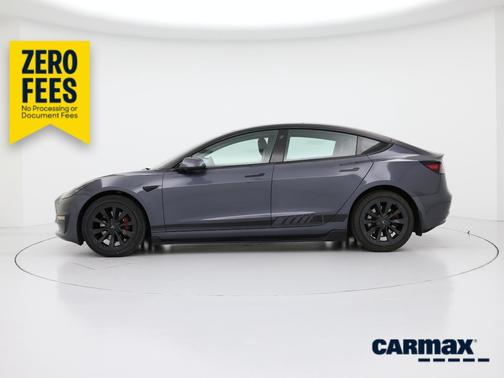 Gray 2023 Tesla Model 3 Long Range