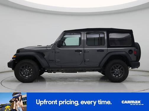 Gray 2024 Jeep Wrangler Sport S