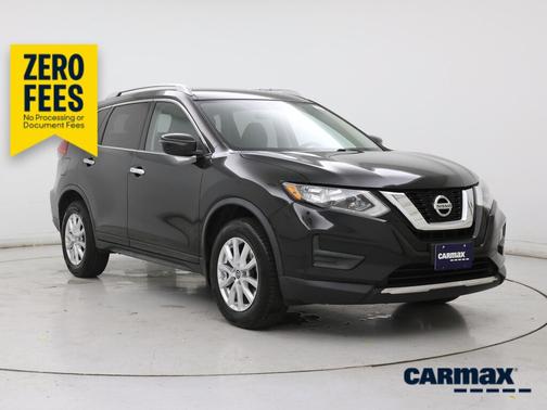 Black 2017 Nissan Rogue SV