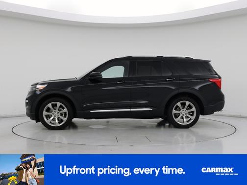 Black 2020 Ford Explorer Platinum