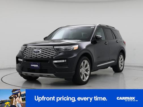 Black 2020 Ford Explorer Platinum