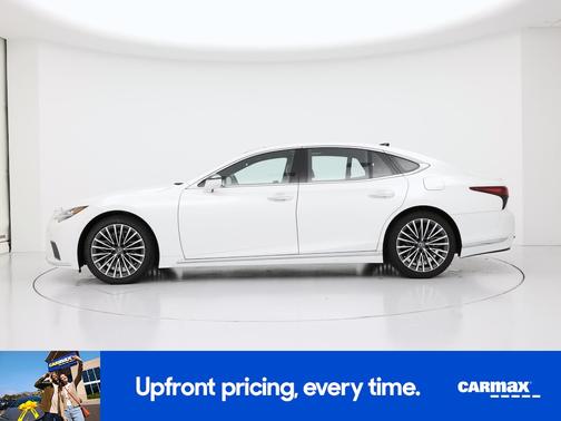 White 2025 Lexus LS 500