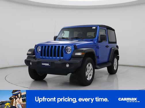 Blue 2022 Jeep Wrangler Sport S