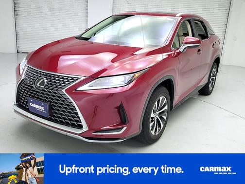 Red 2020 Lexus RX 350