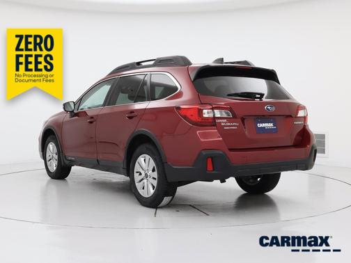Red 2018 Subaru Outback 2.5I Premium