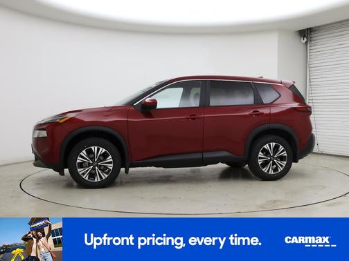 Red 2023 Nissan Rogue SV