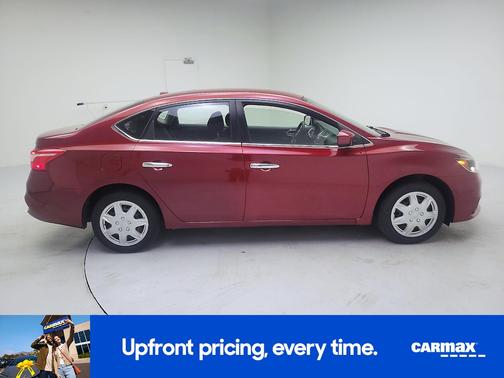 Red 2017 Nissan Sentra SV