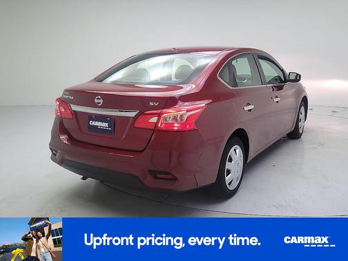 Red 2017 Nissan Sentra SV