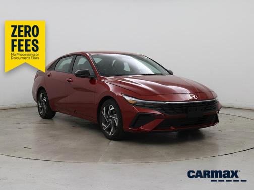Red 2025 Hyundai ELANTRA SEL Sport