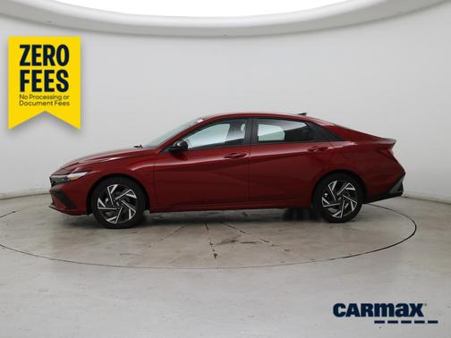 Red 2025 Hyundai ELANTRA SEL Sport