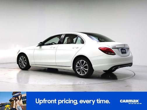 White 2017 Mercedes-Benz C-Class