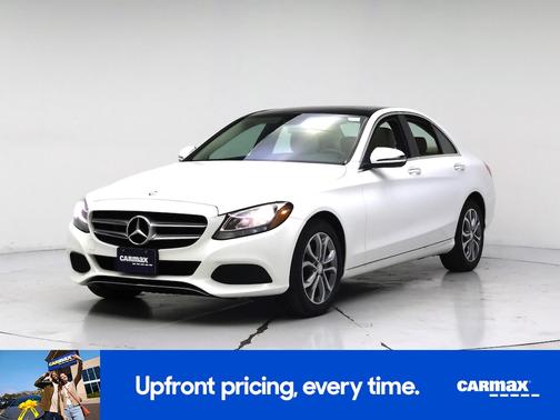 White 2017 Mercedes-Benz C-Class
