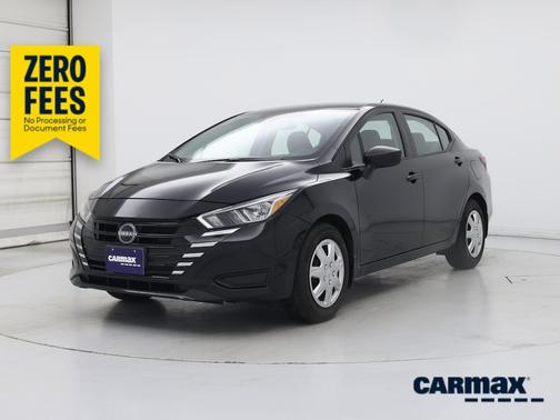 Black 2024 Nissan Versa S
