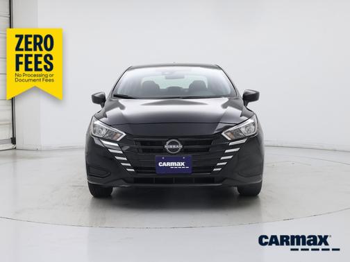 Black 2024 Nissan Versa S