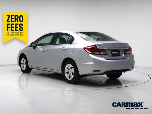 Gray 2015 Honda Civic LX