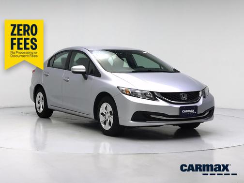 Gray 2015 Honda Civic LX