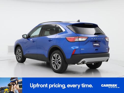 Blue 2020 Ford Escape SEL
