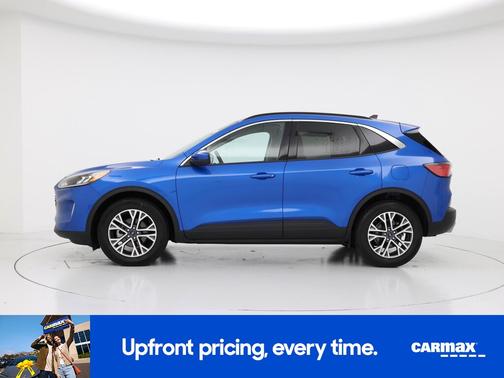 Blue 2020 Ford Escape SEL