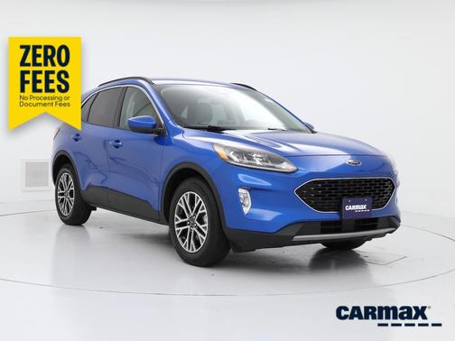 Blue 2020 Ford Escape SEL