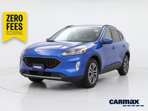 Blue 2020 Ford Escape SEL