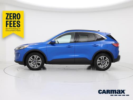 Blue 2020 Ford Escape SEL