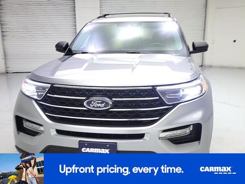 Silver 2021 Ford Explorer XLT