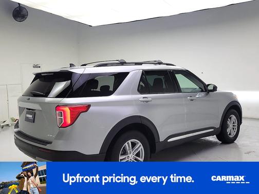Silver 2021 Ford Explorer XLT