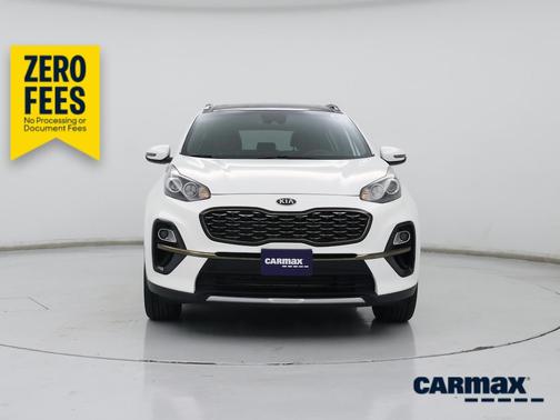 White 2020 Kia Sportage S