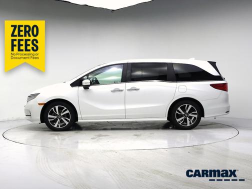 White 2021 Honda Odyssey Touring