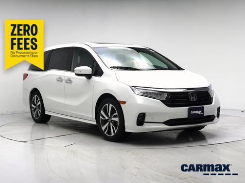 White 2021 Honda Odyssey Touring