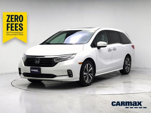 White 2021 Honda Odyssey Touring