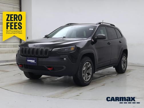 Black 2021 Jeep Cherokee Trailhawk