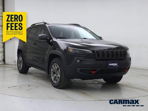 Black 2021 Jeep Cherokee Trailhawk