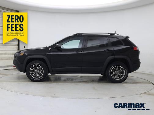Black 2021 Jeep Cherokee Trailhawk