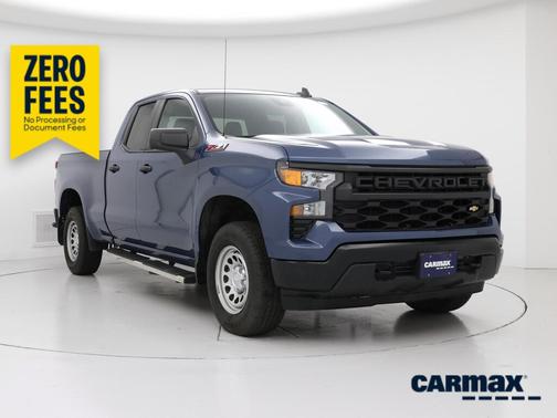 Blue 2024 Chevrolet Silverado 1500 Work Truck