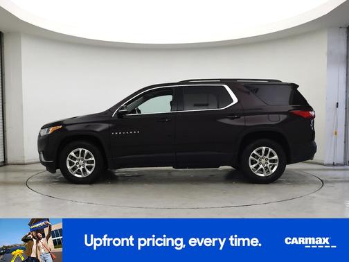 Burgundy 2021 Chevrolet Traverse LT Cloth