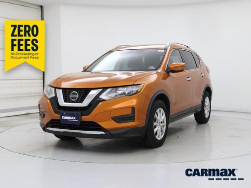 Orange 2019 Nissan Rogue SV