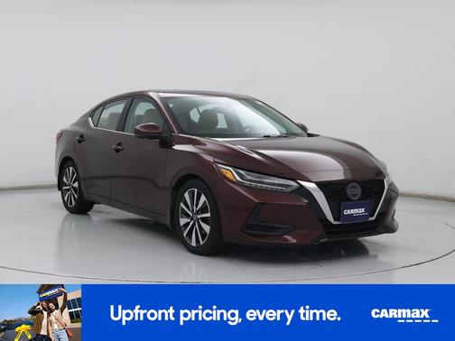 Burgundy 2020 Nissan Sentra SV