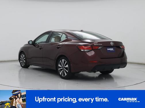 Burgundy 2020 Nissan Sentra SV