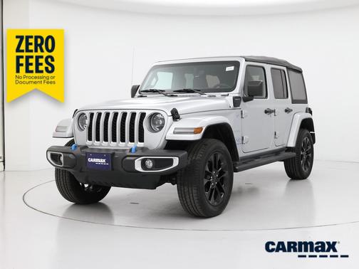 Silver 2023 Jeep Wrangler 4xe Unlimited Sahara