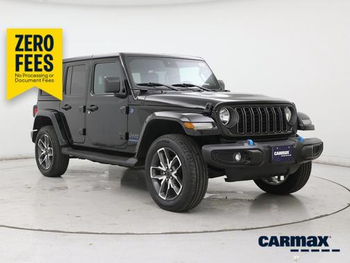 Black 2024 Jeep Wrangler Sport S